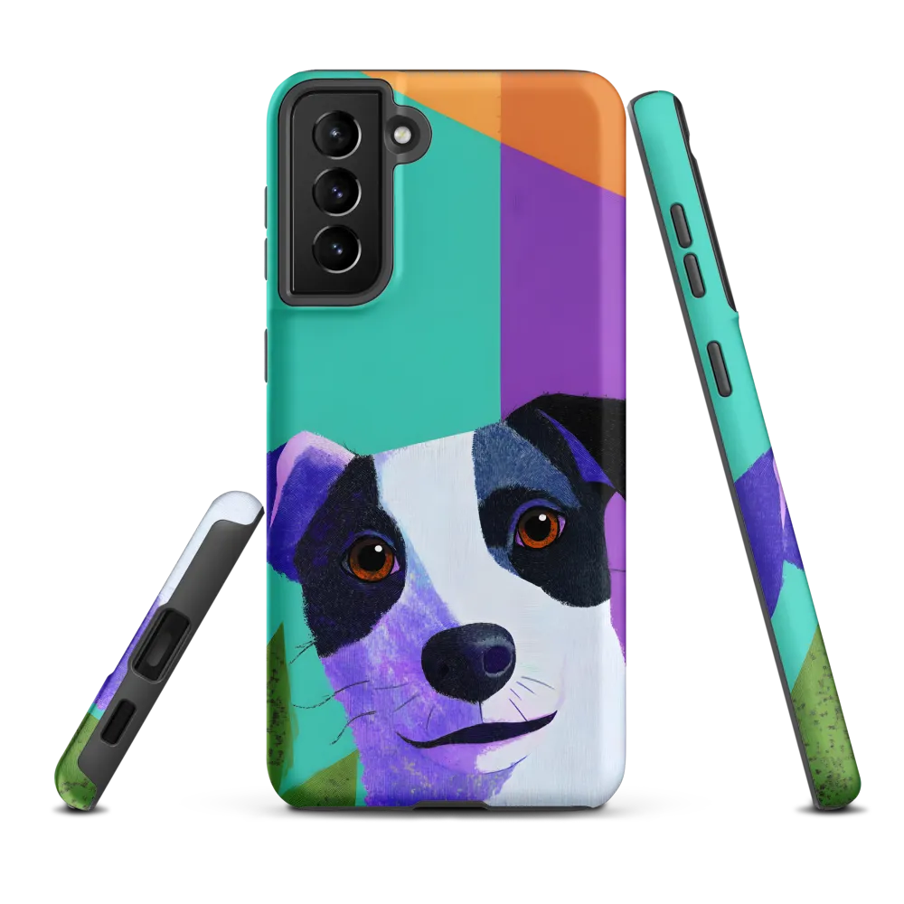 Joyful Canine | Phone Case |  S21 Plus | Tough Case | Matte