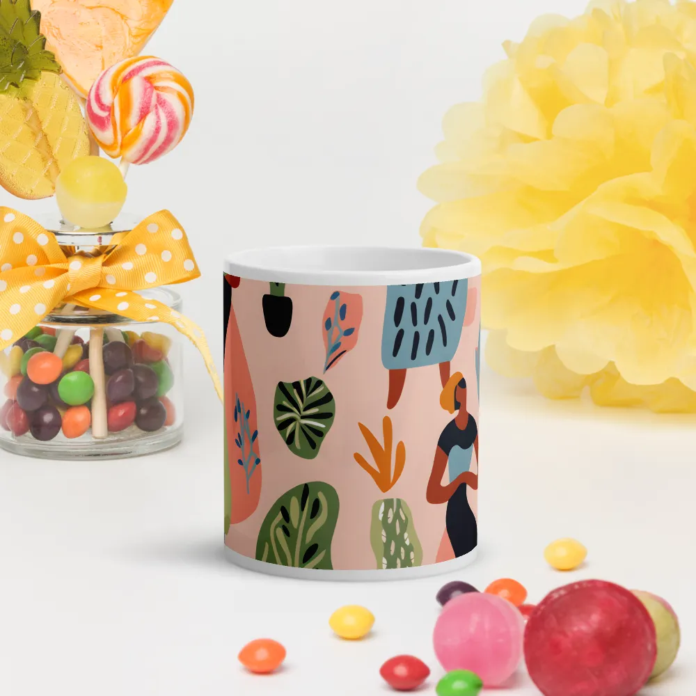 Harmony of Nature and Femininity | Mugs | Multiple Sizes & Colors