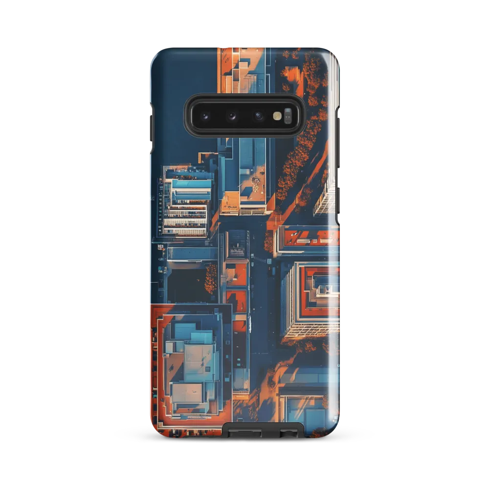 Urban Symphony from Above | Phone Case |  S10 Plus | Tough Case | Glossy