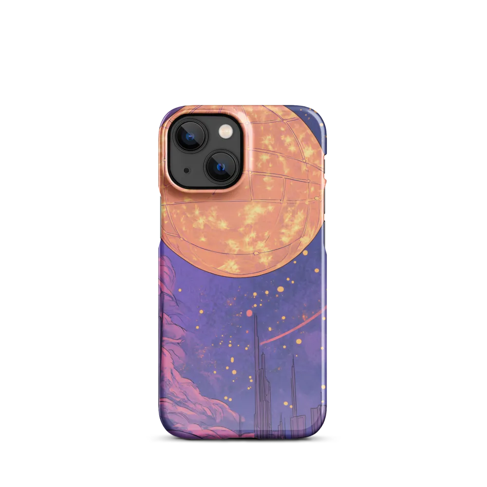 Celestial Cityscape: A Dance of Colors