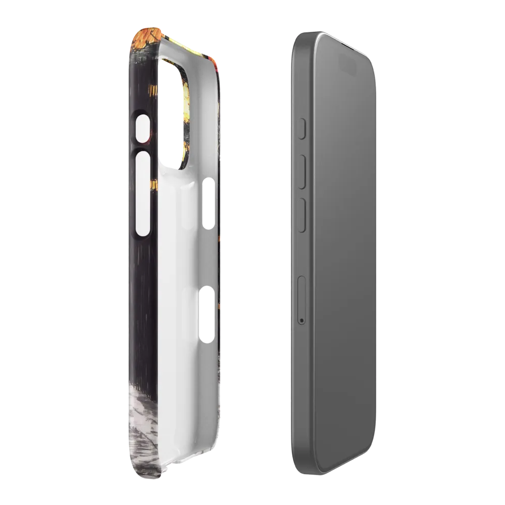 Eclipsed Cityscape | Phone Case |  16 Pro | Snap Case | Glossy