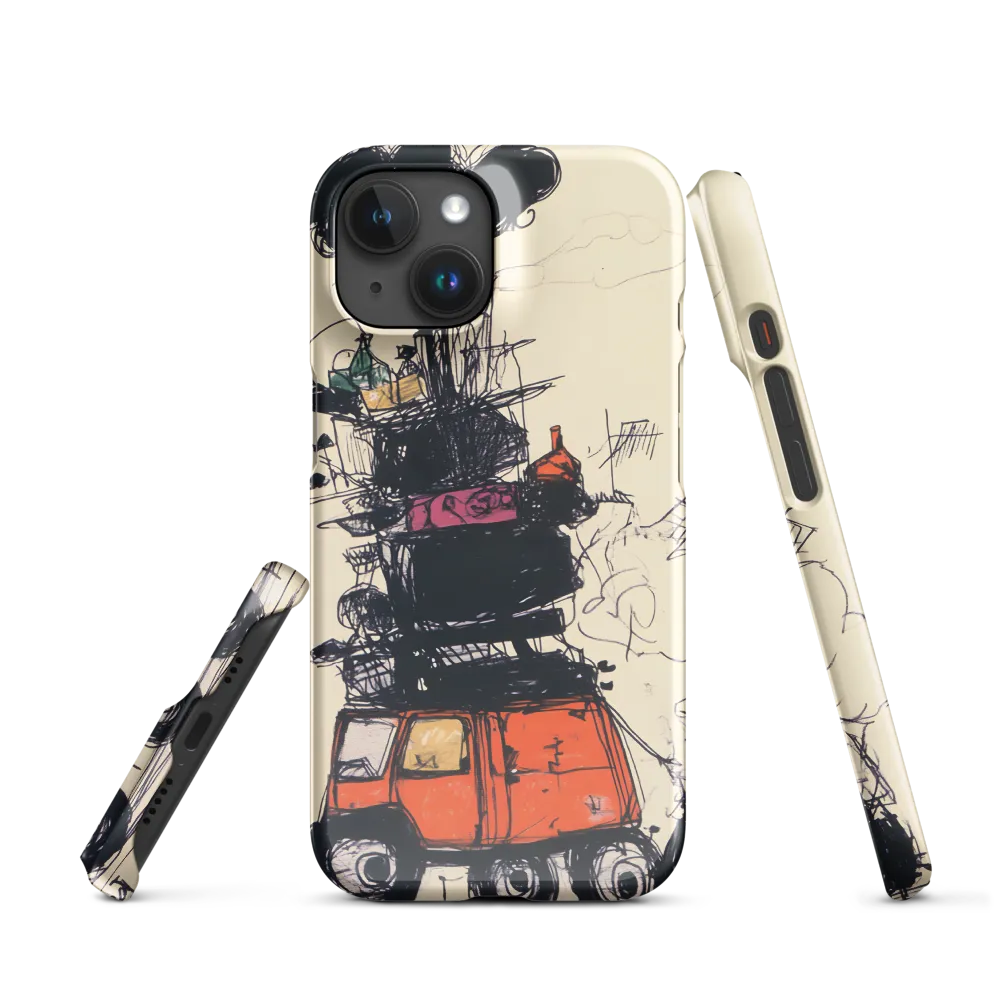 The Whimsical Hauler | Phone Case |  15 | Snap Case | Glossy