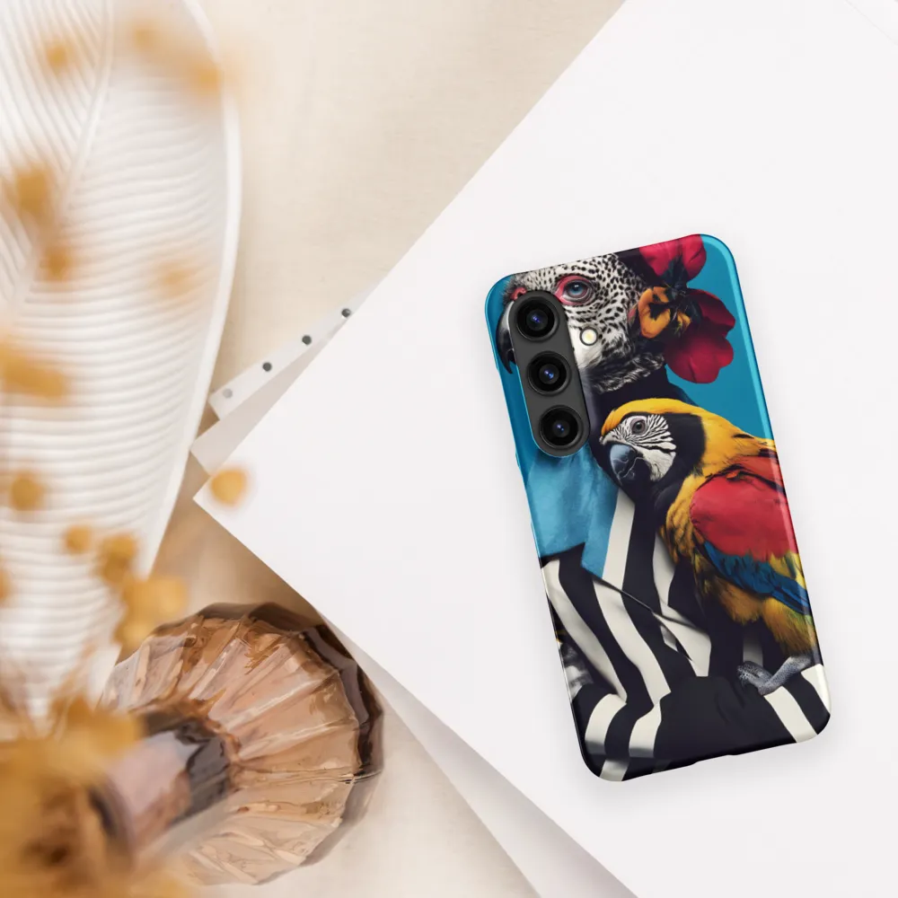 Vibrant Fusion of Flora and Fauna