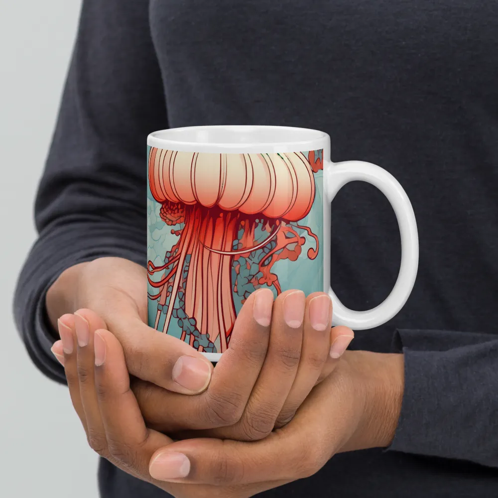 Ethereal Dance of Jellyfish | Mugs | Multiple Sizes & Colors