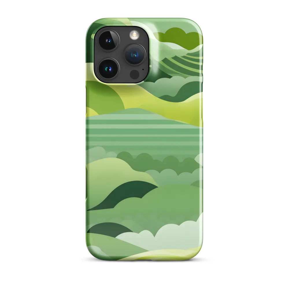 Tranquility in Green Waves
