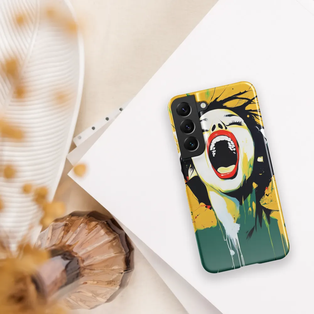 Unleashed Expression | Phone Case |  S22 | Snap Case | Glossy