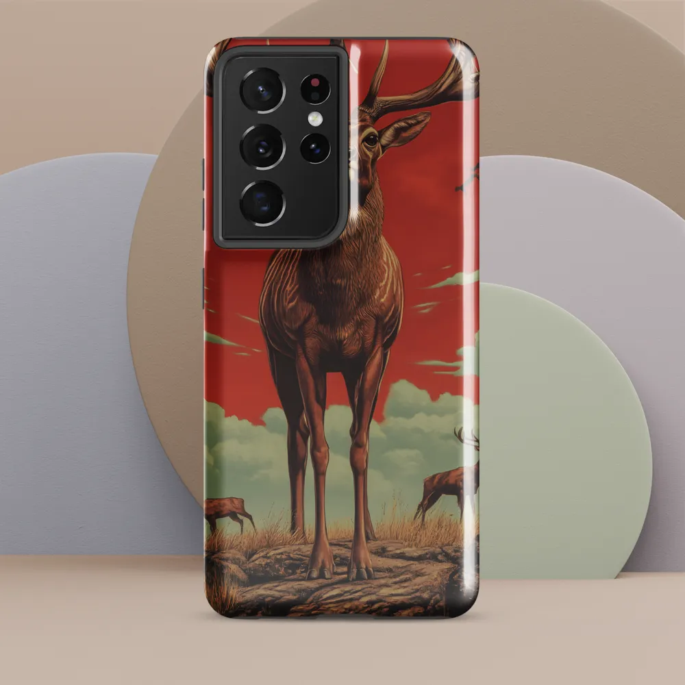 Majesty in Red: The Stalwart Stag