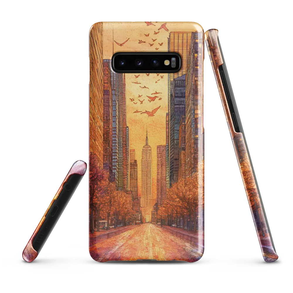 Urban Serenity at Dusk | Phone Case |  S10 Plus | Snap Case | Glossy