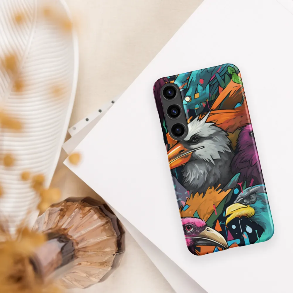 Avian Vortex: A Celebration of Color and Form