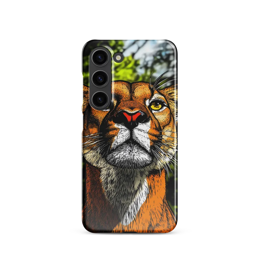 Regal Gaze: The Lioness in Focus