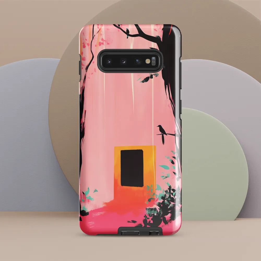 Nature's Silence | Phone Case |  S10 Plus | Tough Case | Glossy