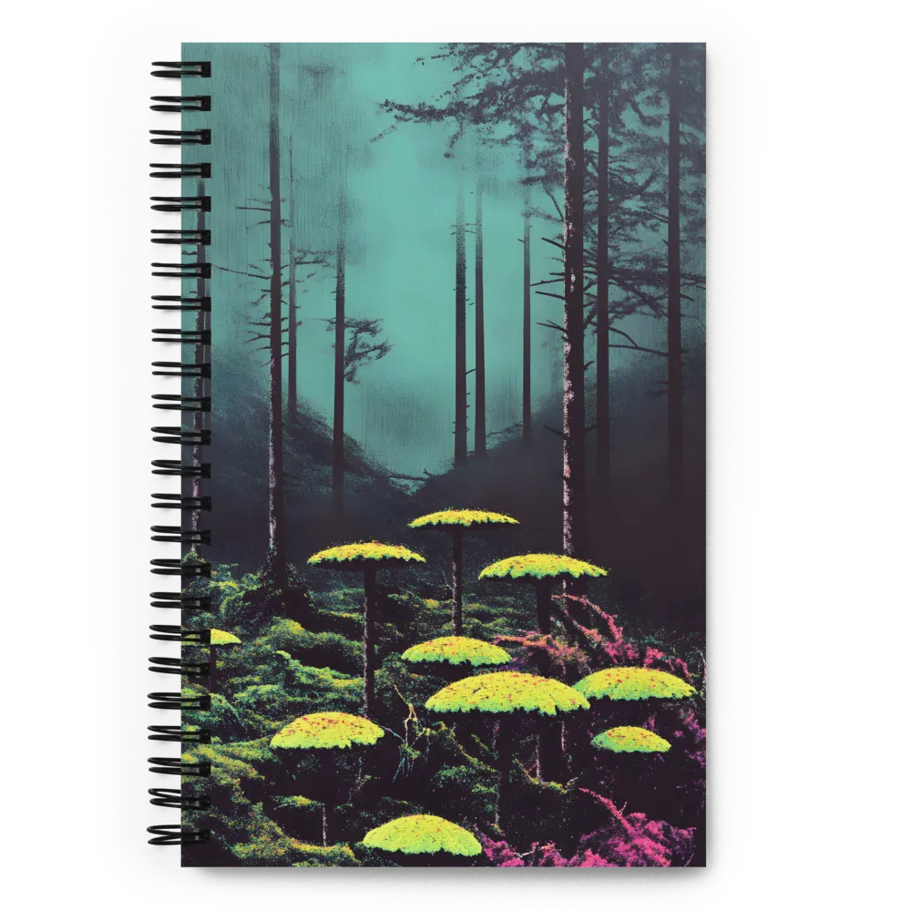 Mystical Forest Realms | Spiral Notebook