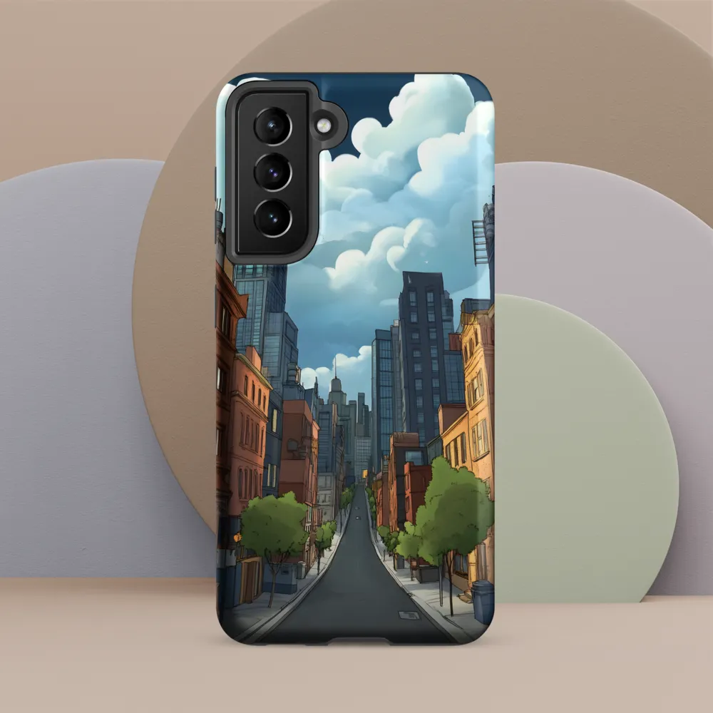 Urban Serenity: A Digital Cityscape
