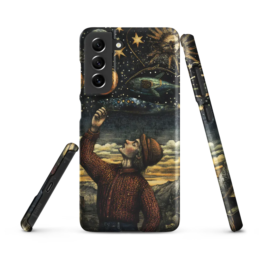 Cosmic Curiosity: A Journey Beyond Earth | Phone Case |  S21 FE | Snap Case | Matte