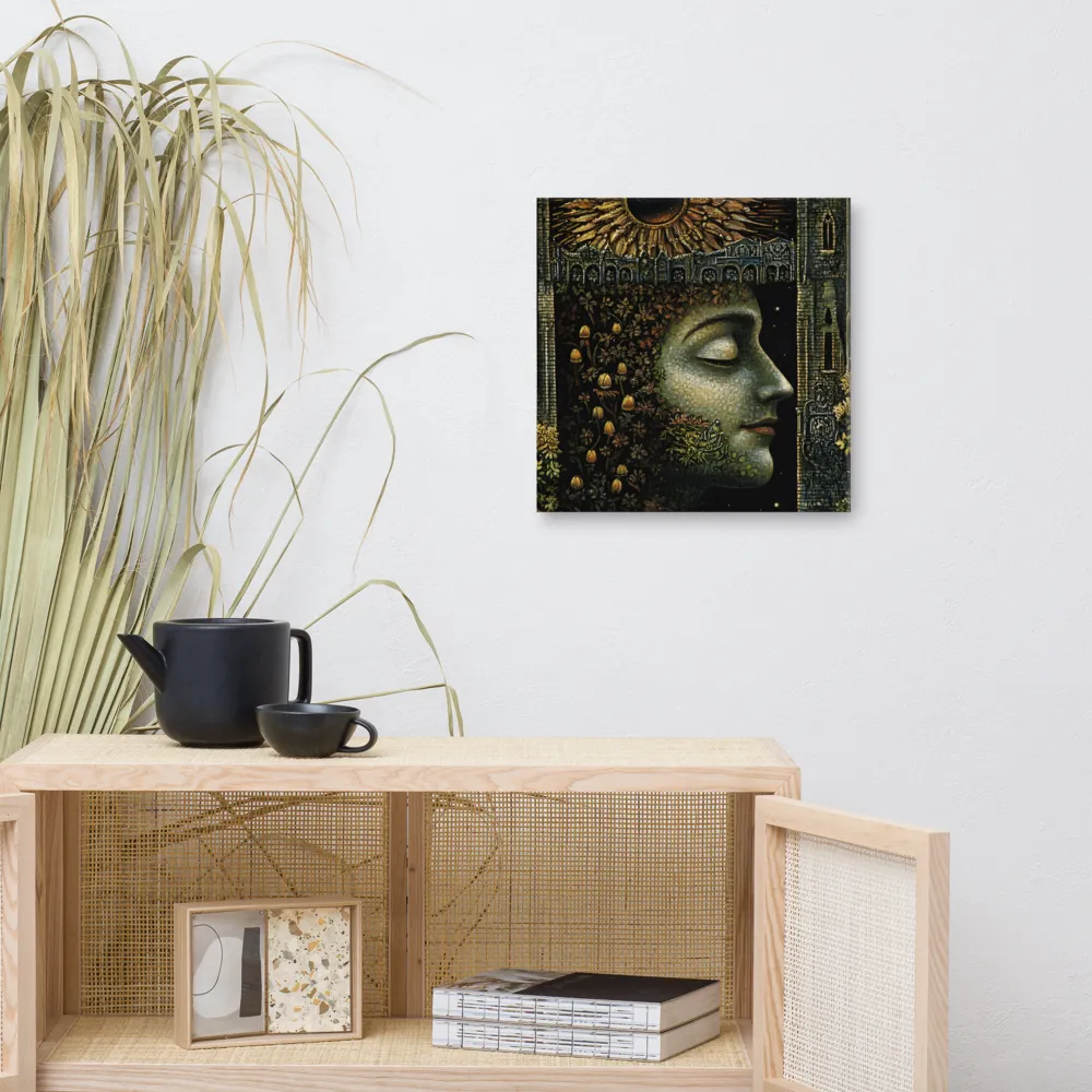 Nature’s Embrace: The Infinite Connection | Canvas | 16″×16″