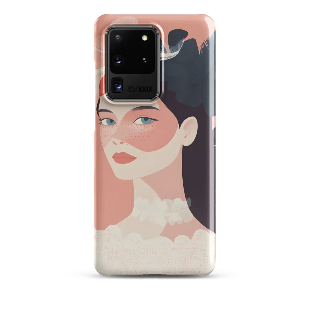 Elegance in Pink | Phone Case |  S20 Ultra | Snap Case | Glossy