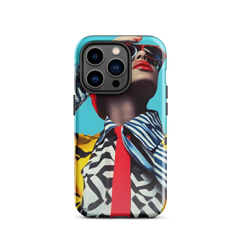Chic Confidence in Bold Patterns
