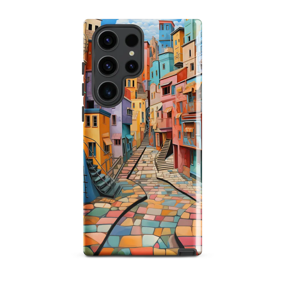 Vibrant Cityscape: A Kaleidoscope of Colors
