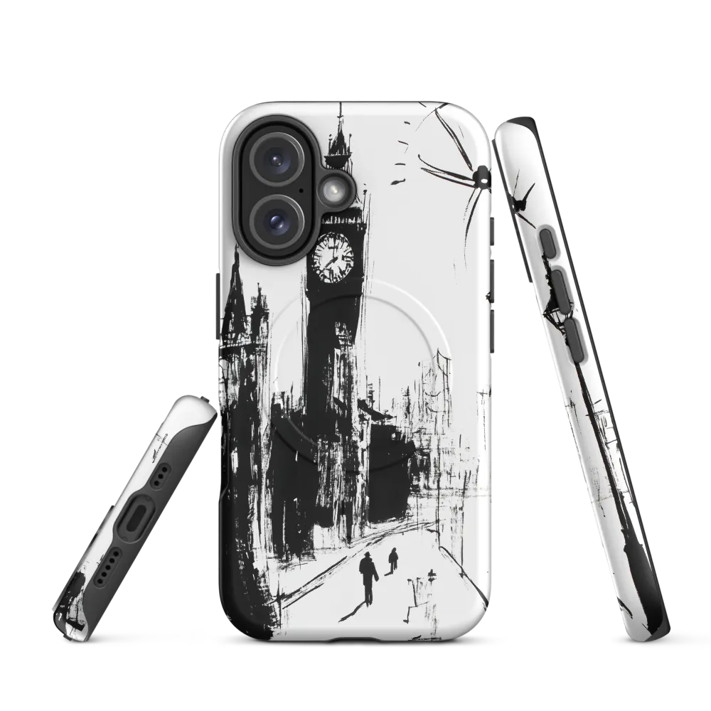 Clock Tower in Motion