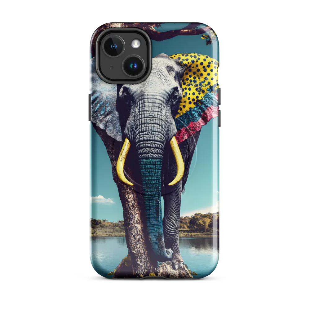 Playful Elegance: The Surreal Elephant