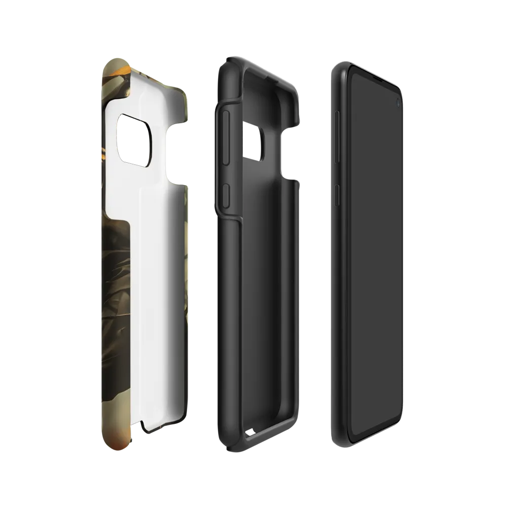 Ethereal Explorer: The Enigmatic Astronaut | Phone Case |  S10e | Tough Case | Matte