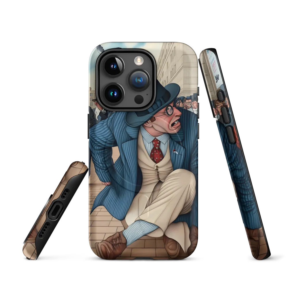Caught in Tension | Phone Case |  15 Pro | MagSafe® Tough Case | Matte