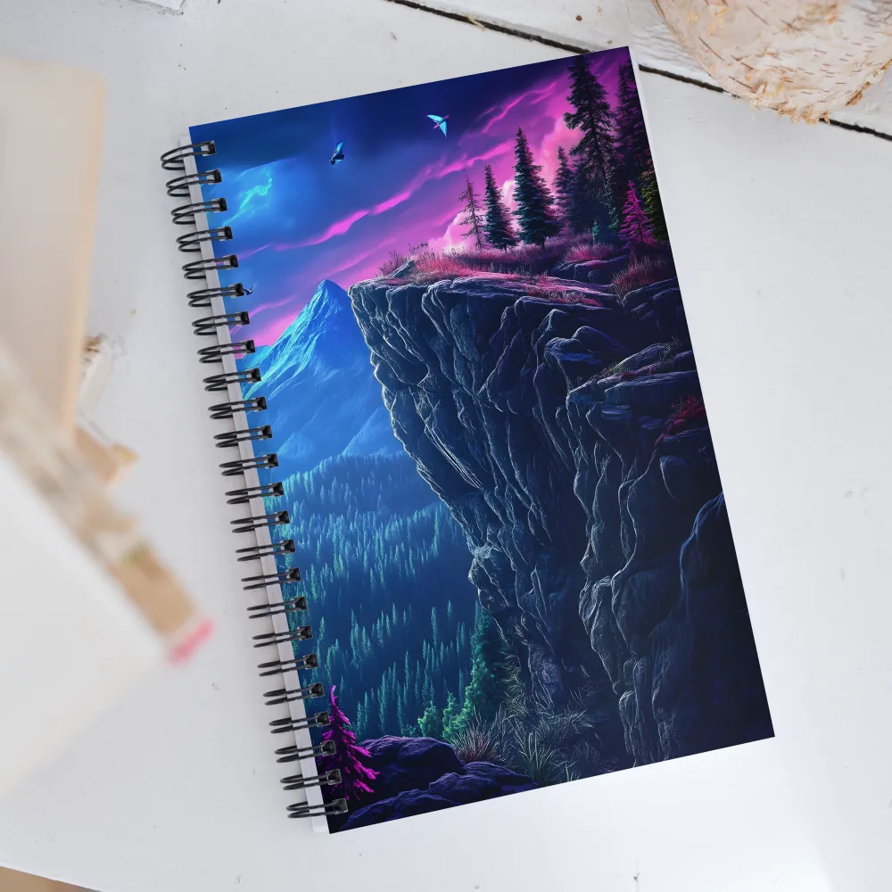 Ethereal Cliffs | Spiral Notebook