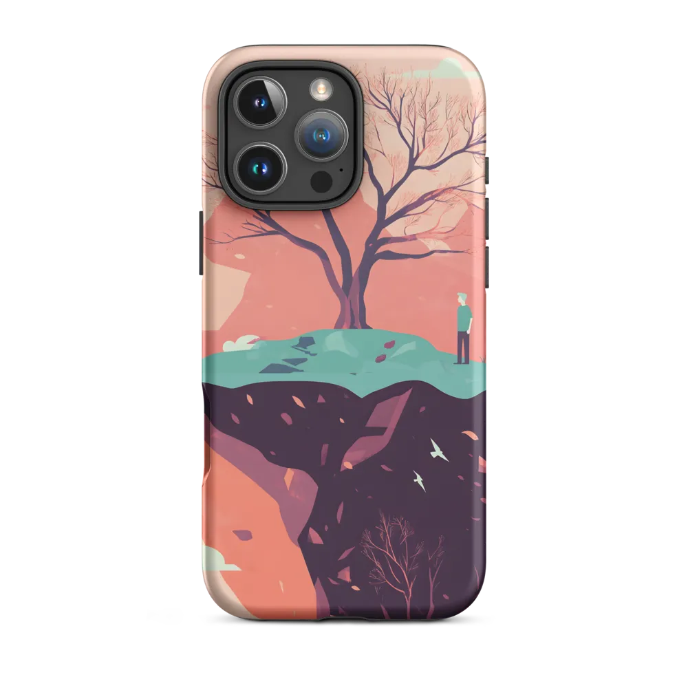 Contemplating Solitude | Phone Case |  16 Pro Max | Tough Case | Matte