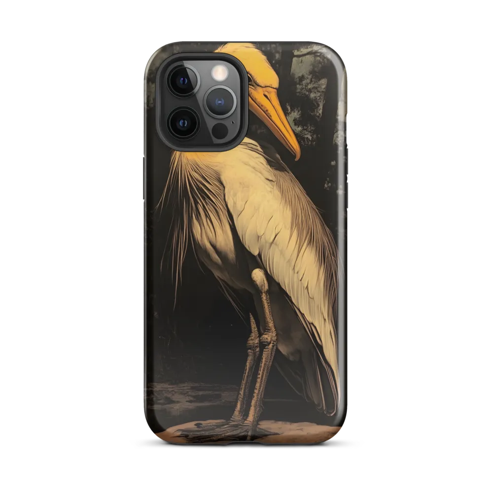 Majestic Egret in Twilight
