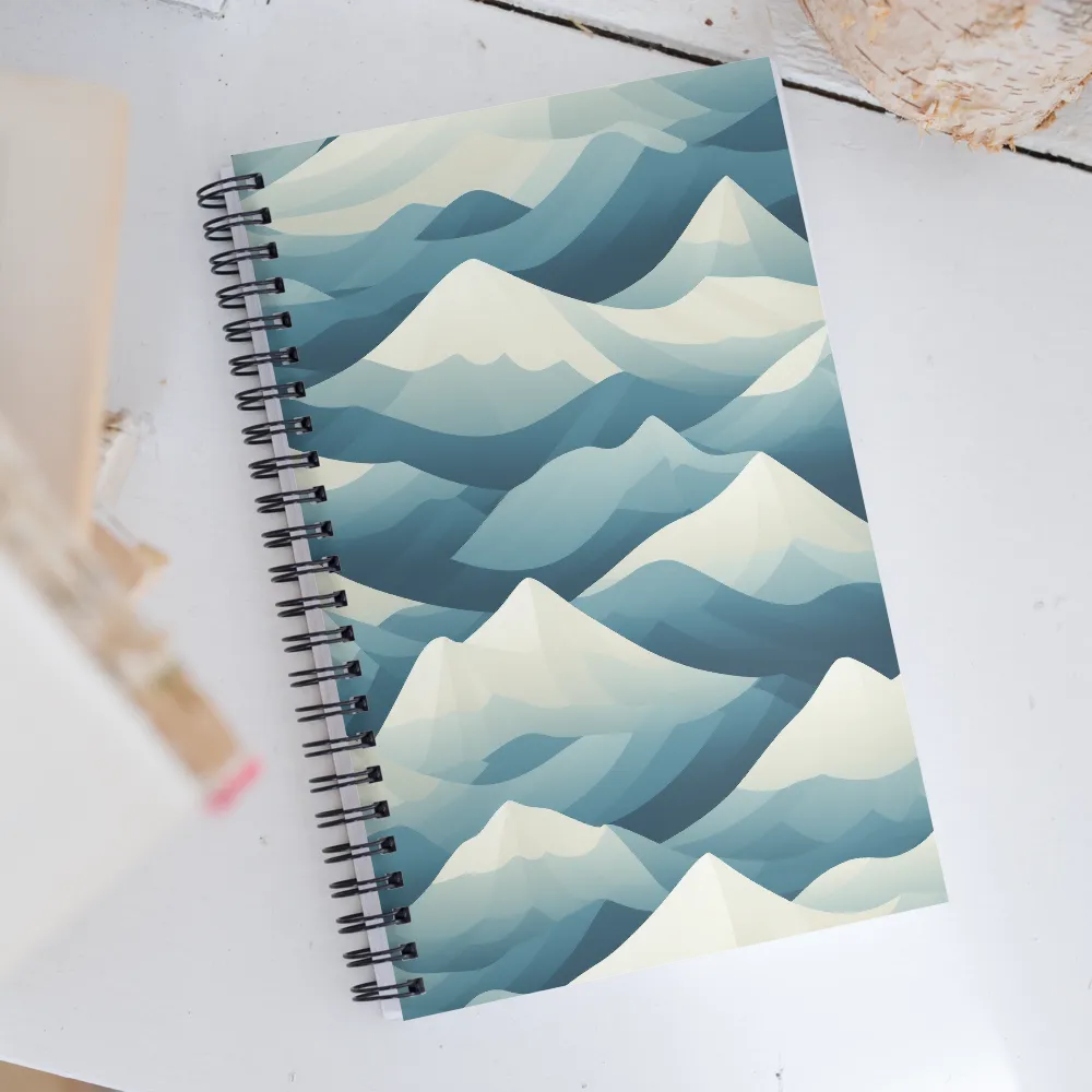 Whispers of the Mountains | Spiral Notebook