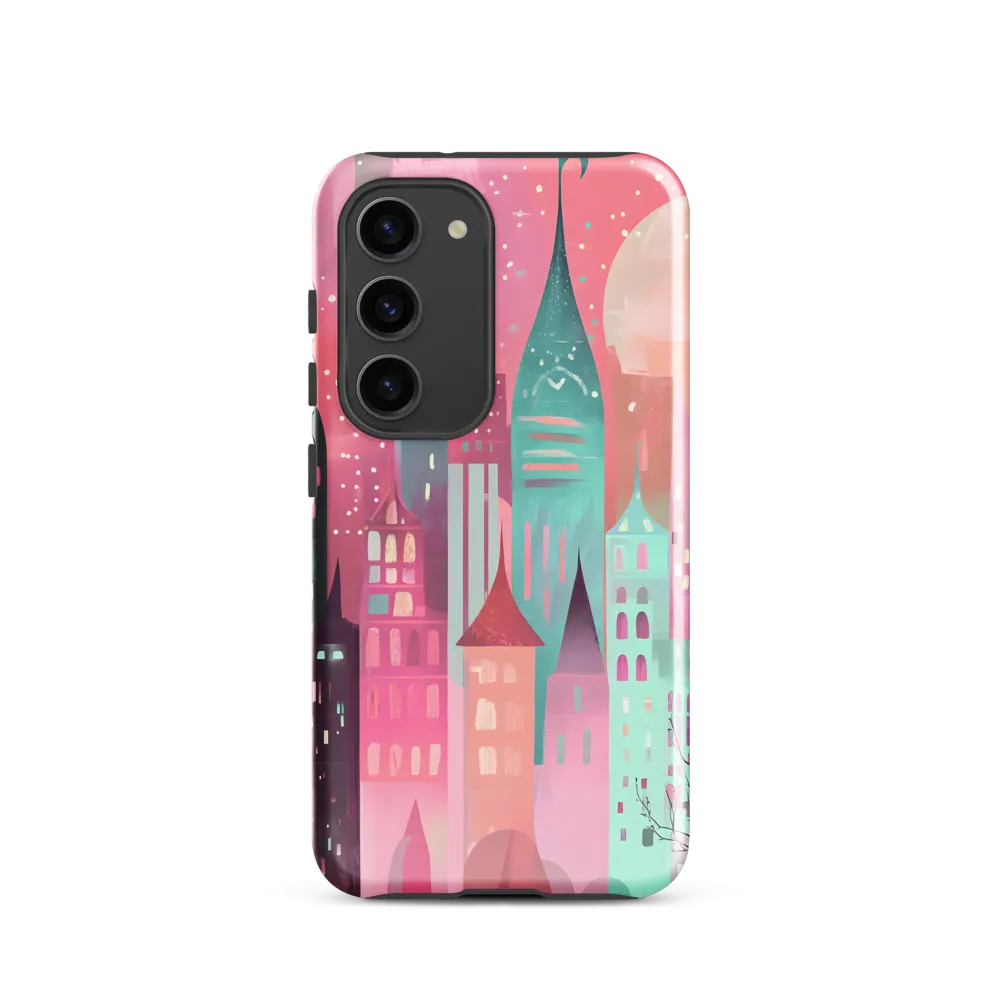 Whimsical City at Dusk