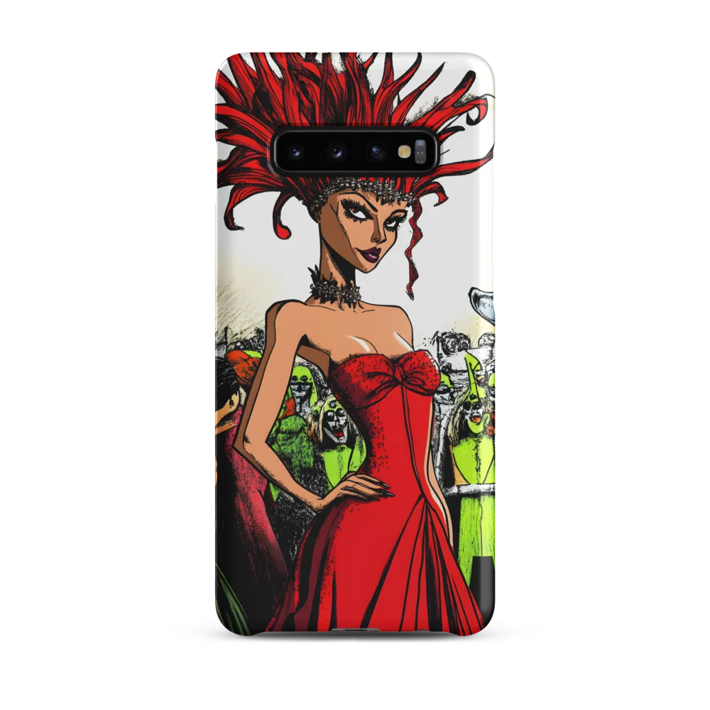 Fiery Elegance: A Fashion Statement