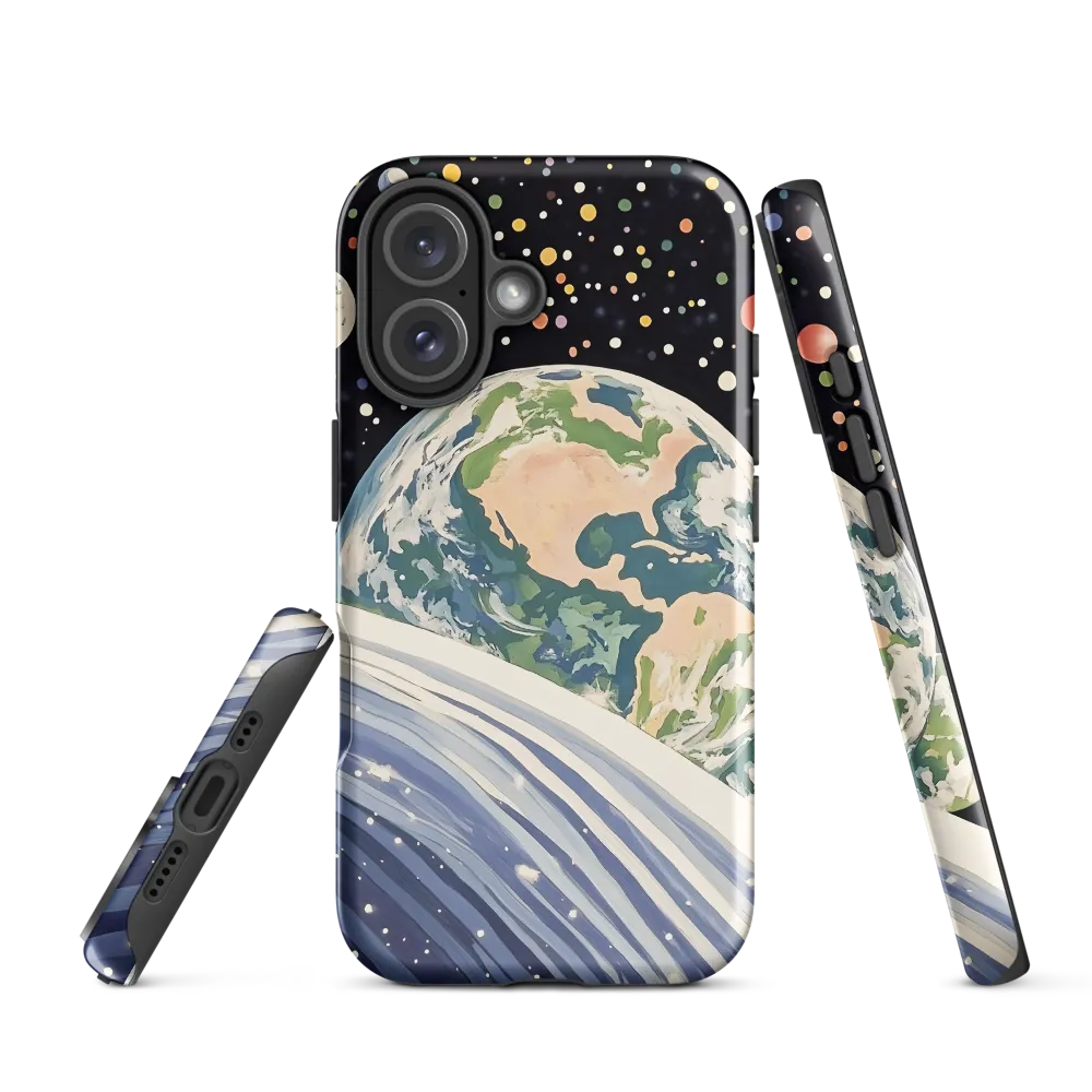 Celestial View: A Surreal Journey Through Space