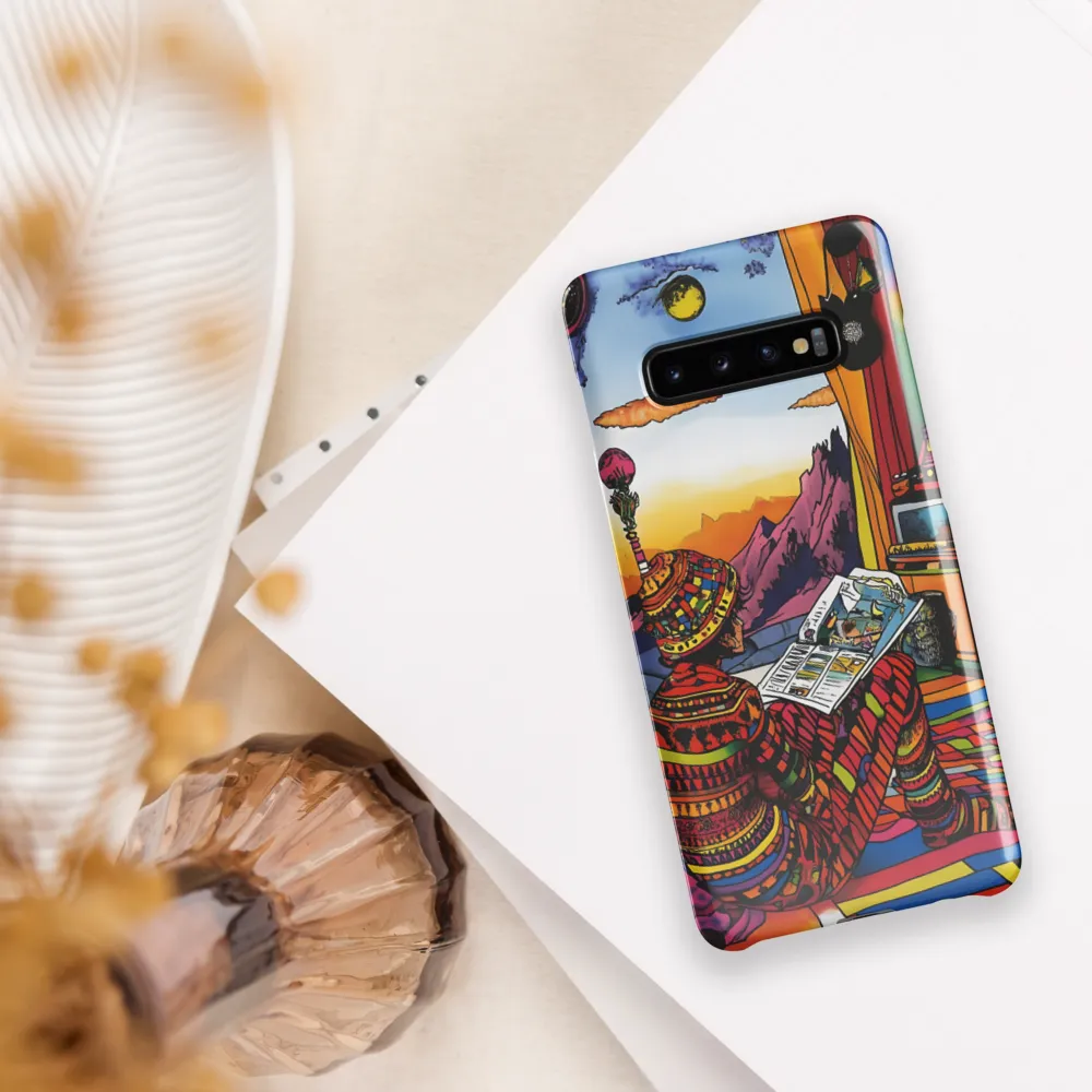 Psychedelic Reverie | Phone Case |  S10 Plus | Snap Case | Glossy