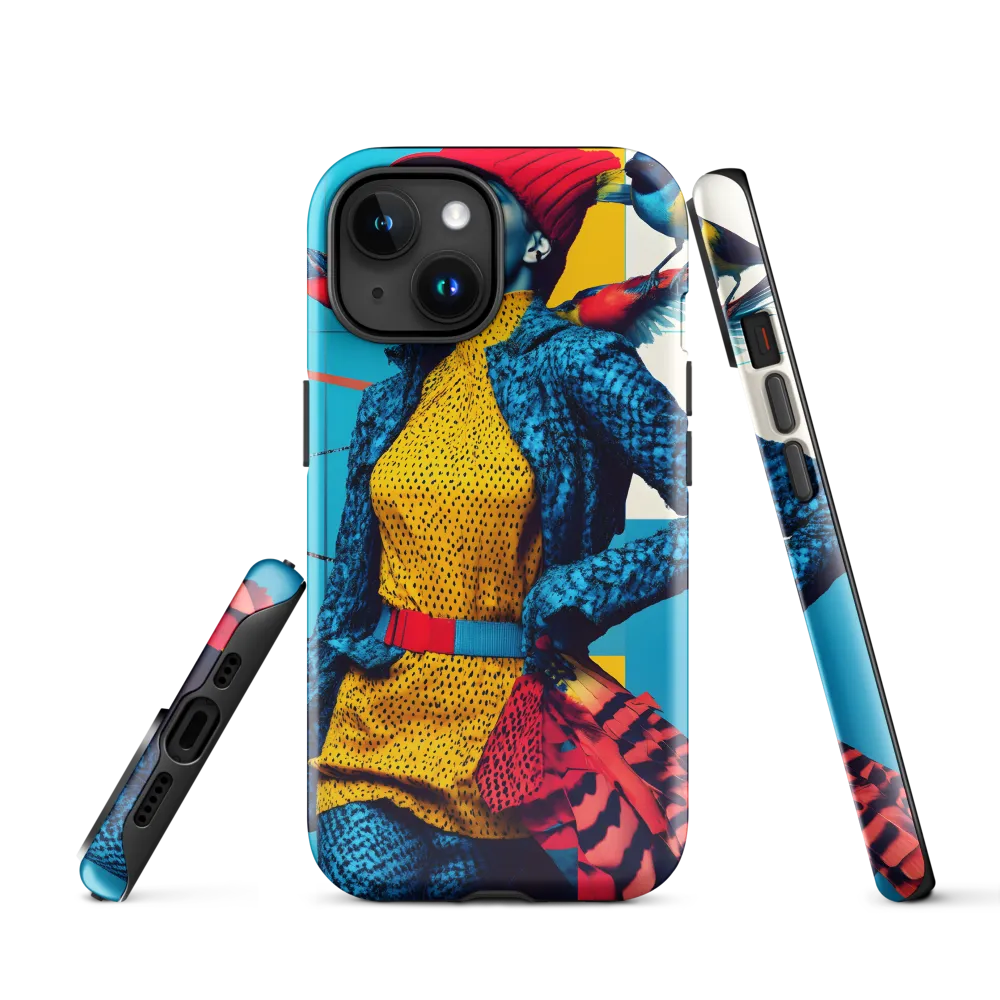 Vibrant Fusion of Nature and Fashion