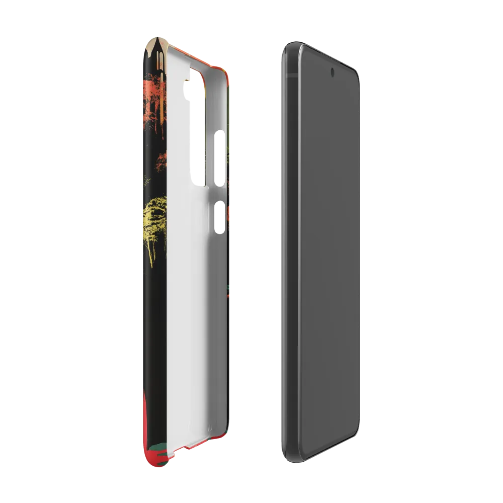 Elysian Echoes: A Surreal Reflections | Phone Case |  S21 FE | Snap Case | Matte