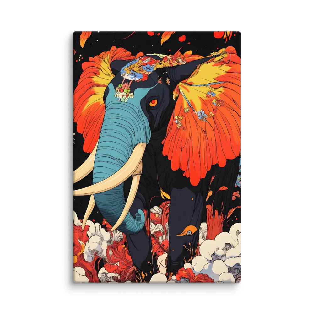 Majesty of the Floral Elephant