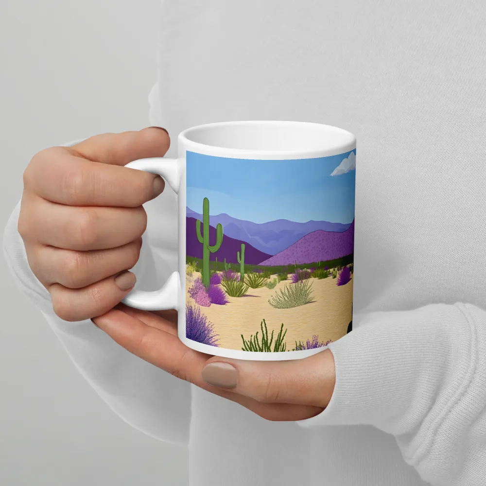 Desert Serenity | Mug with White inside | 11 oz