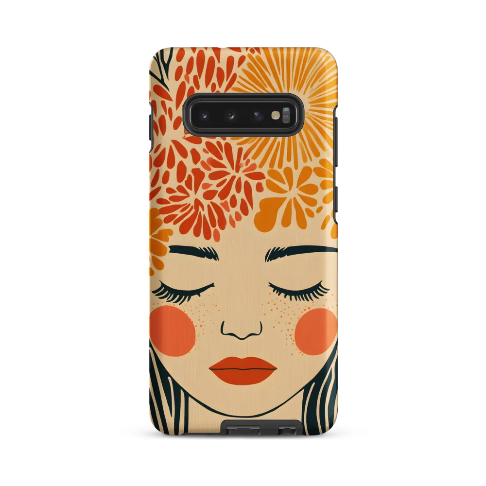 Serenity in Bloom | Phone Case |  S10 Plus | Tough Case | Matte