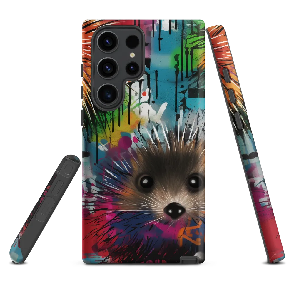 Whimsical Hedgehogs in a Kaleidoscopic Wonderland