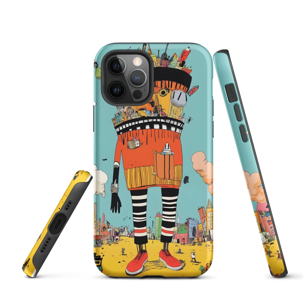 Urban Fantasia: A Whimsical Encounter | Phone Case |  12 Pro | Tough Case | Matte