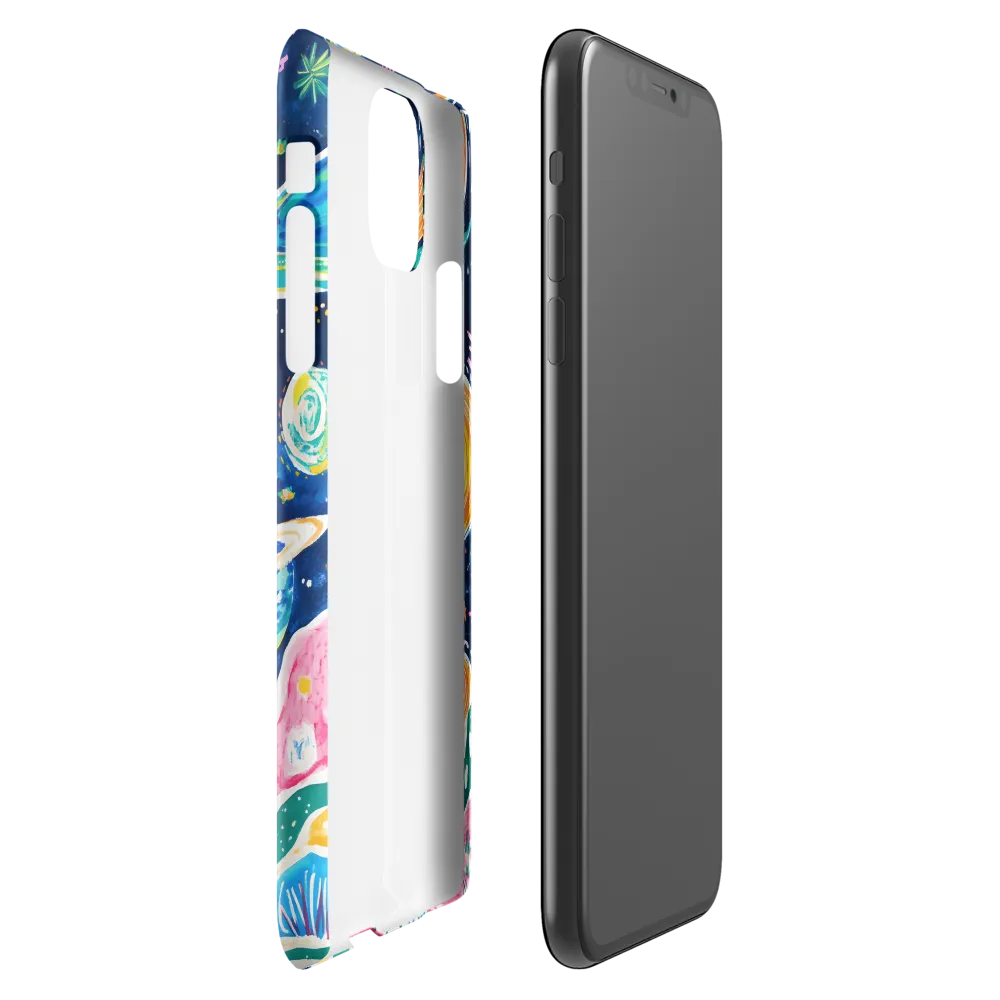 Whimsical Cosmic Landscape | Phone Case |  11 Pro Max | Snap Case | Glossy