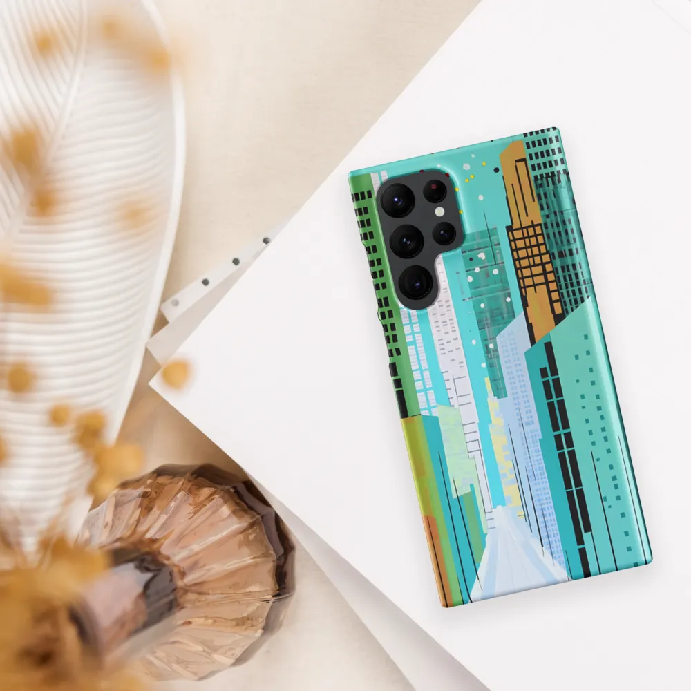 Urban Symphony in Turquoise