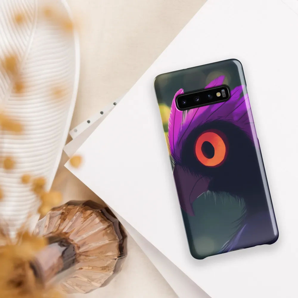 Mysterious Owl | Phone Case |  S10 Plus | Snap Case | Glossy