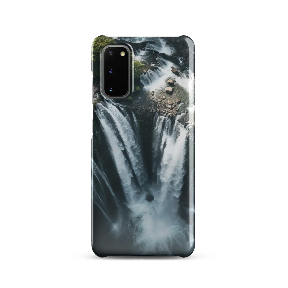 Nature's Power: The Cascading Waterfall | Phone Case |  S20 | Snap Case | Glossy
