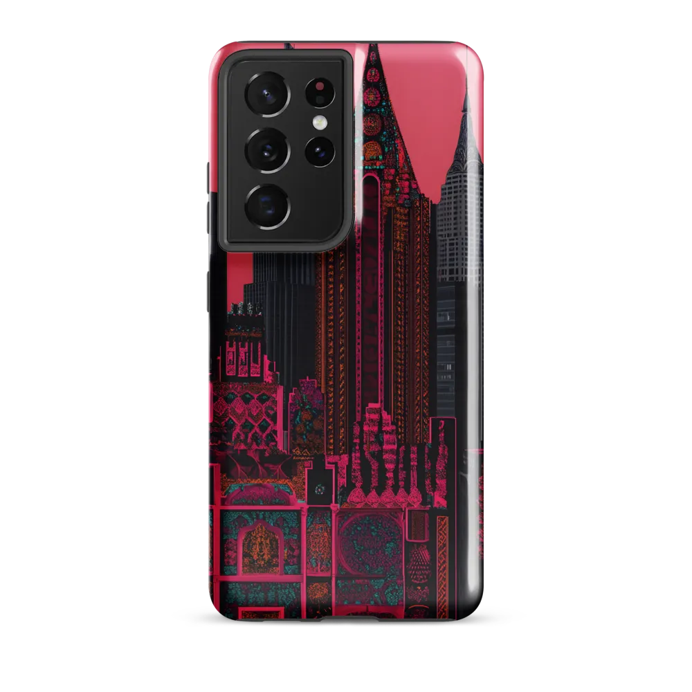 Urban Vibrance: A Digital Exploration of Skyscrapers