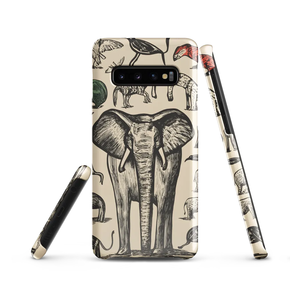 Whimsical Wildlife: A Linocut Journey