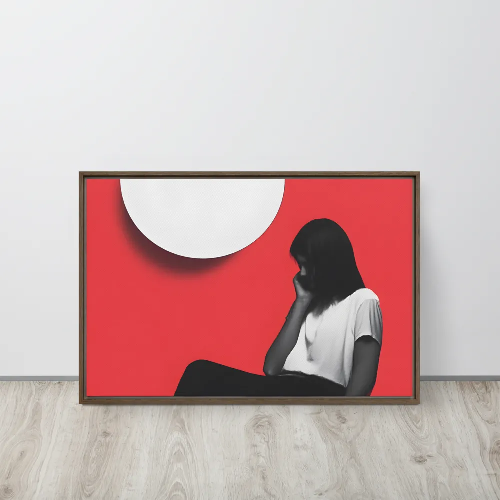 Contemplation in Red
