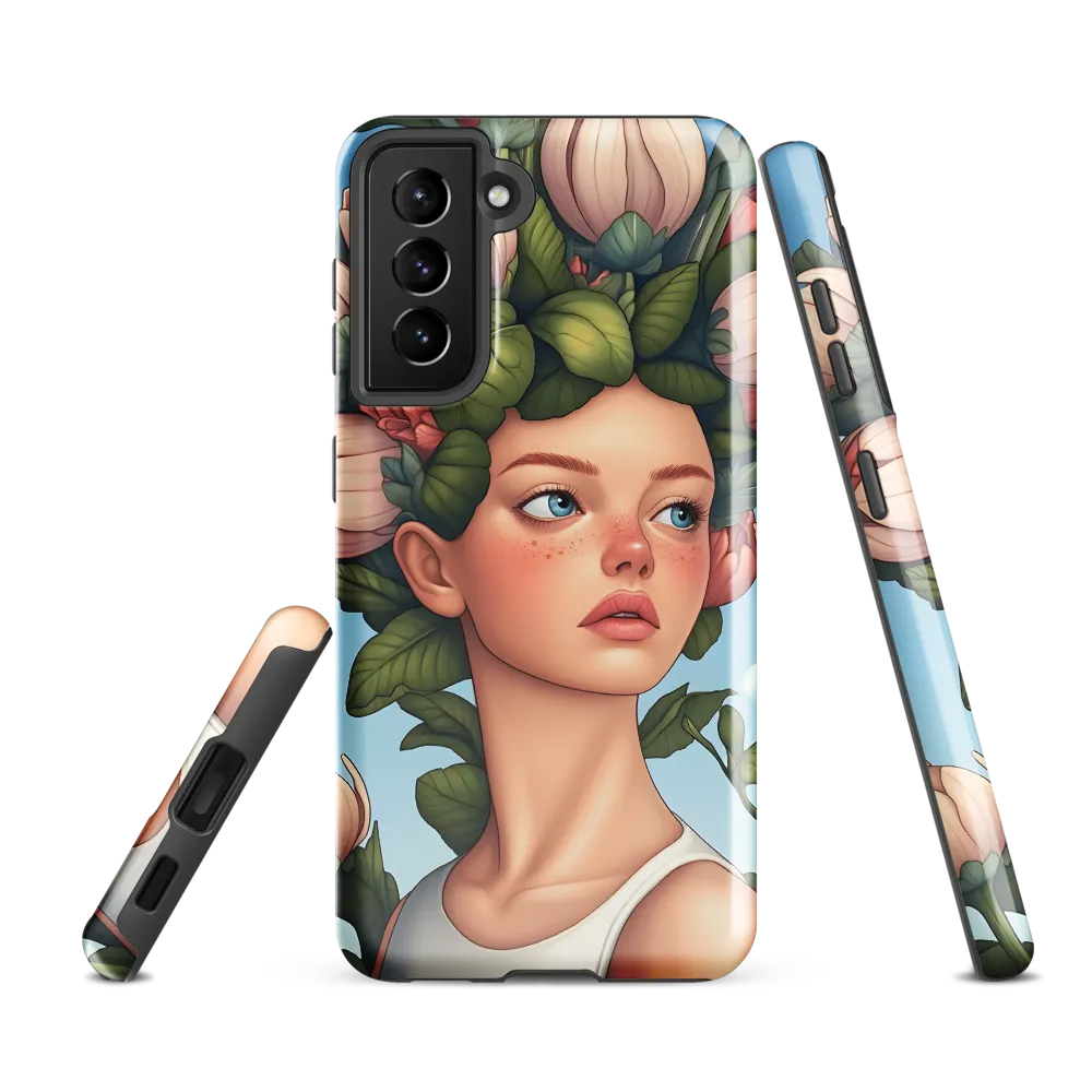Whispers of Serenity | Phone Case |  S21 FE | Tough Case | Glossy