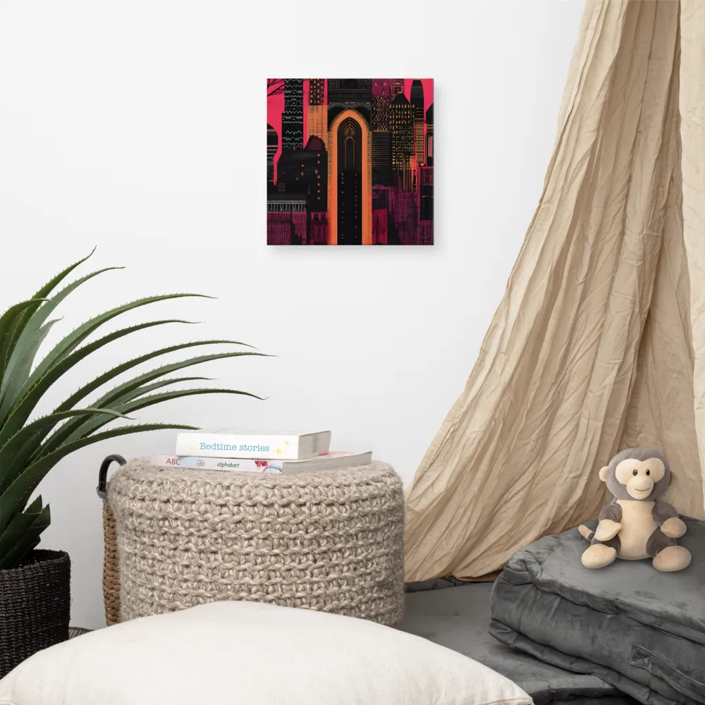 Urban Reverie | Canvas | 12″×12″
